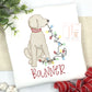 Golden Doodle with Christmas Lights Embroidered Shirt