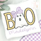 Boo Ghost Embroidered Shirt