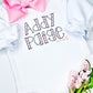 Girls Personalized Shirt, Back to School Embroidered Shirt, Personalized Girls Birthday Shirt, Romper, or Baby Bodysuit