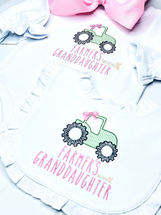 Farmer's Granddaughter Bib