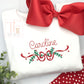 Girls Christmas Bow Shirt