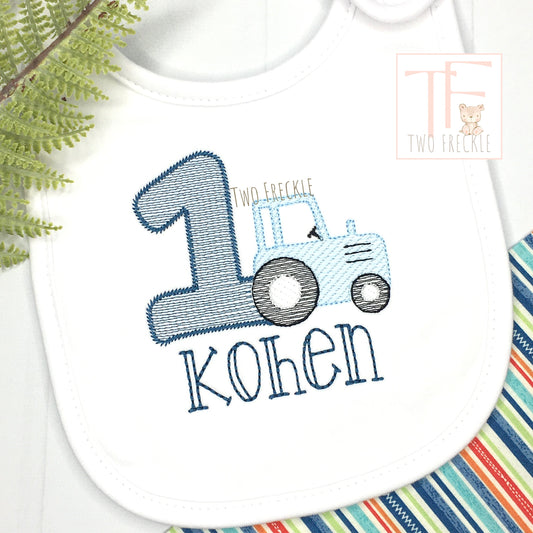 Tractor Birthday Shirt