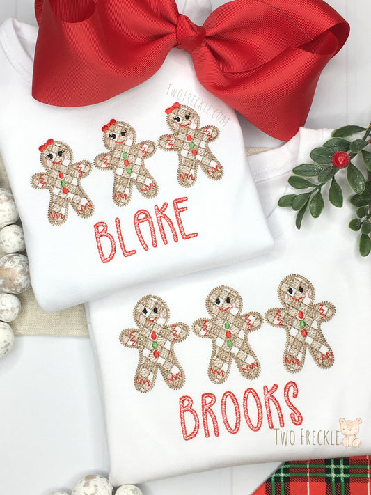 Gingerbread Cookie Trio