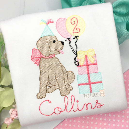 Puppy Birthday Party Shirt