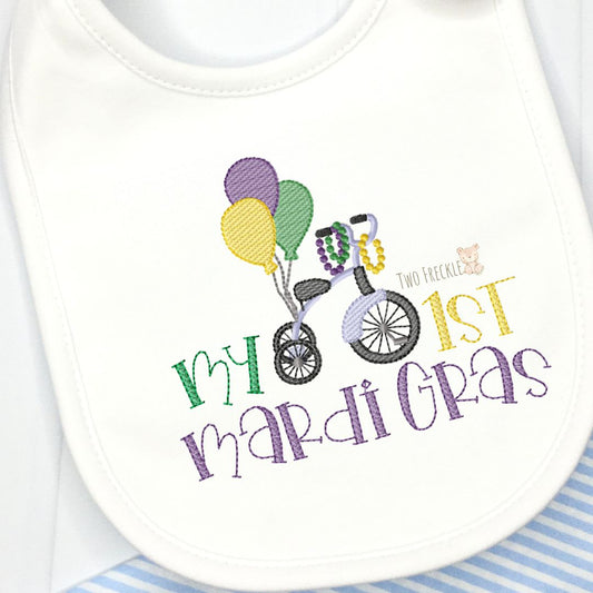 First Mardi Gras Bib