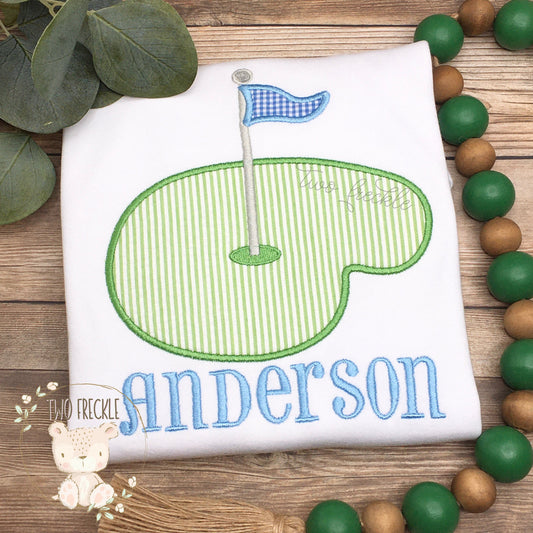 Golf Green Applique