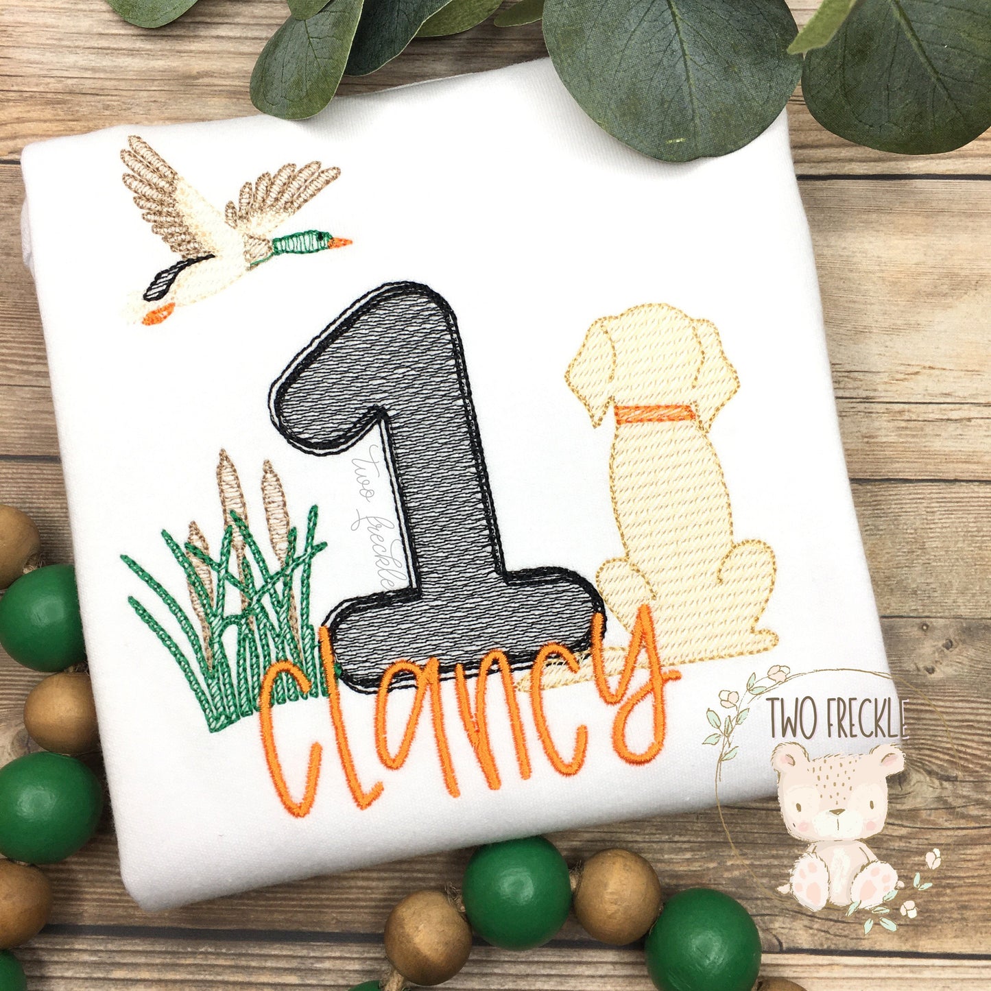 Duck Hunting Labrador Birthday Shirt