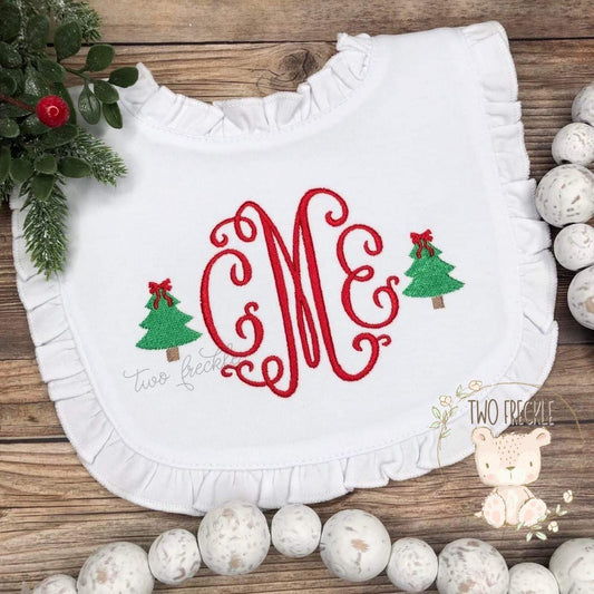 Monogrammed Christmas Mini Shirt